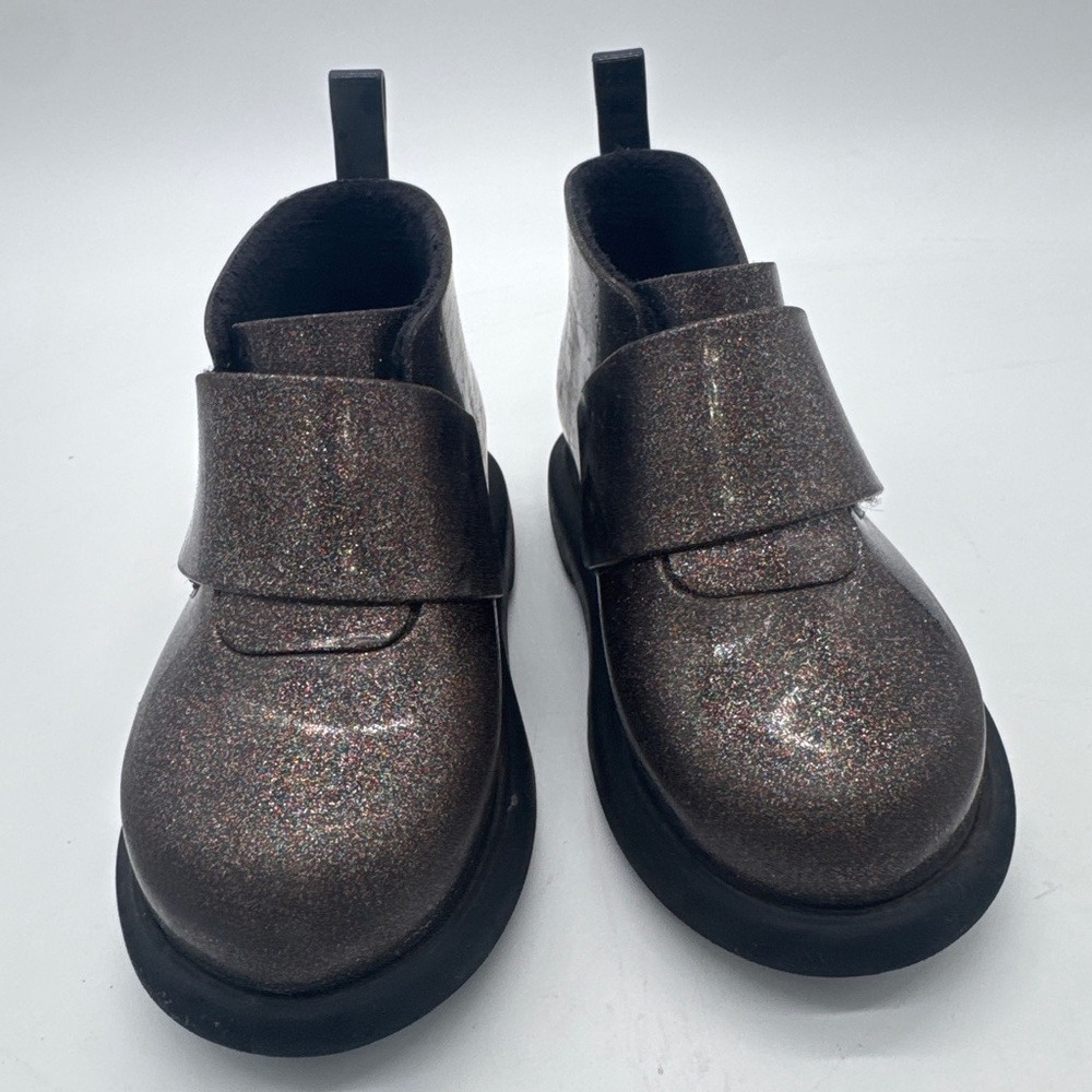 MINI MELISSA Chelsea Glitter Boots Size 9C